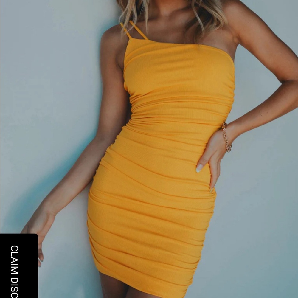 NWT Reece Mini Dress Orange Princess Polly